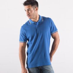 Polo tricolore Uomo M/Corta