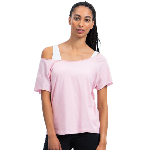 T-shirt Donna M/Corta Raglan