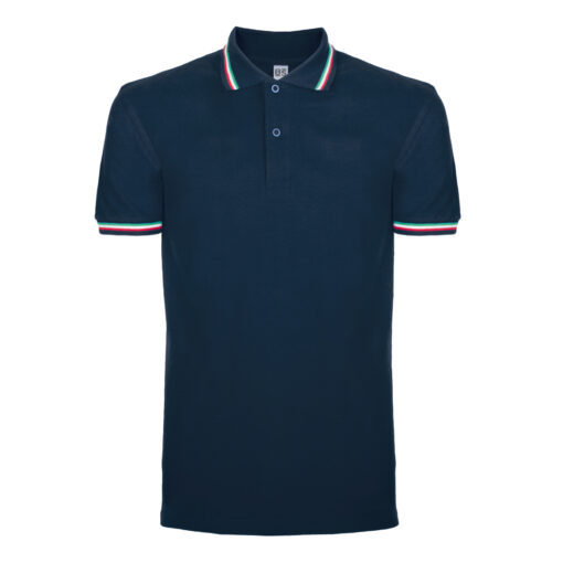 Polo tricolore Uomo M/Corta - immagine 5