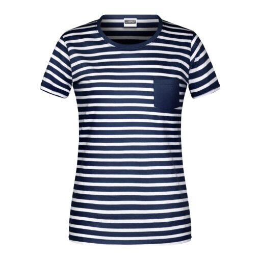 T-shirt Donna Striped M/Corta - immagine 3
