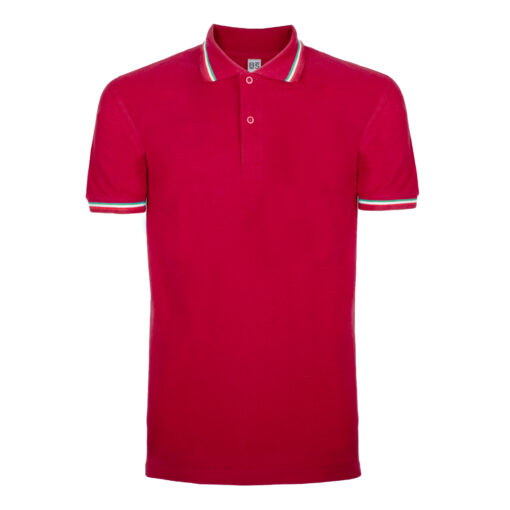 Polo tricolore Uomo M/Corta - immagine 11