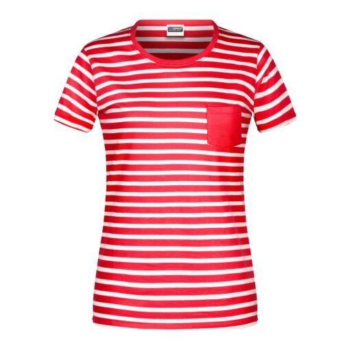 T-shirt Donna Striped M/Corta - immagine 2