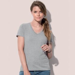 T-shirt Donna Scollo a V e M/corta