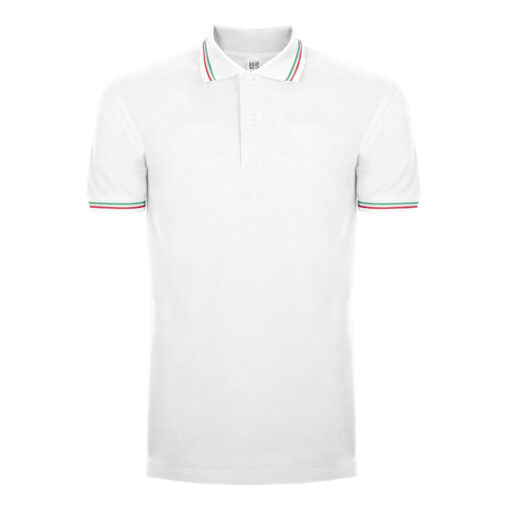 Polo tricolore Uomo M/Corta - immagine 12