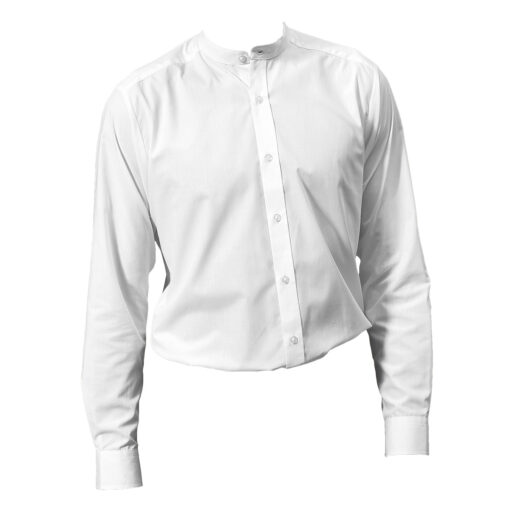 Camicia Unisex Collo Coreano - immagine 4