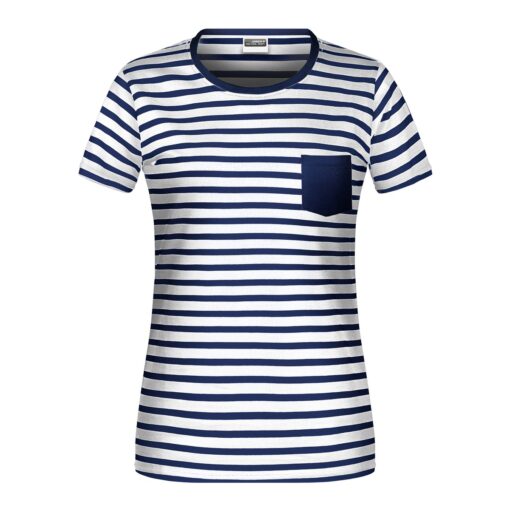 T-shirt Donna Striped M/Corta - immagine 4