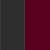 Dark Melange/Burgundy