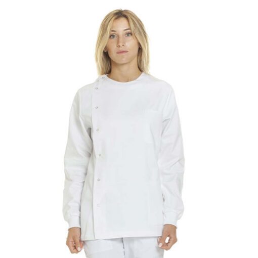 Casacca donna con bottoni a pressione M/Lunga