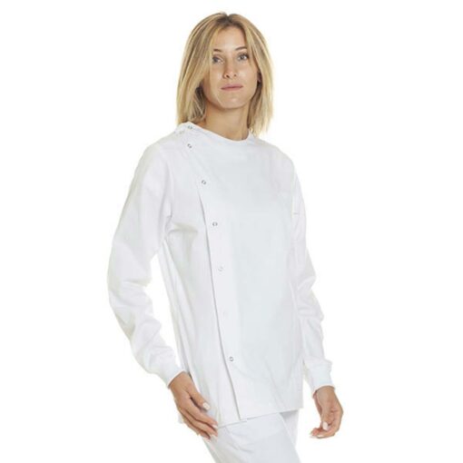 Casacca donna con bottoni a pressione M/Lunga - immagine 2