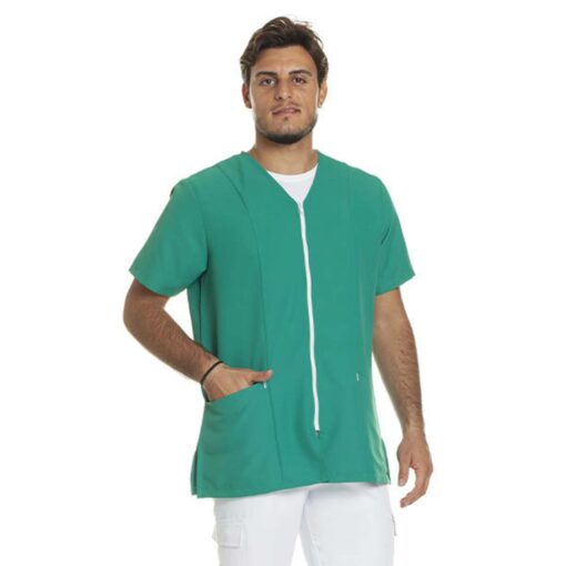 Casacca unisex full zip M/Corta in microfibra - immagine 6