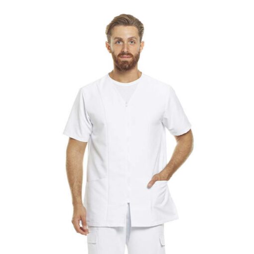 Casacca unisex full zip M/Corta in microfibra - immagine 2