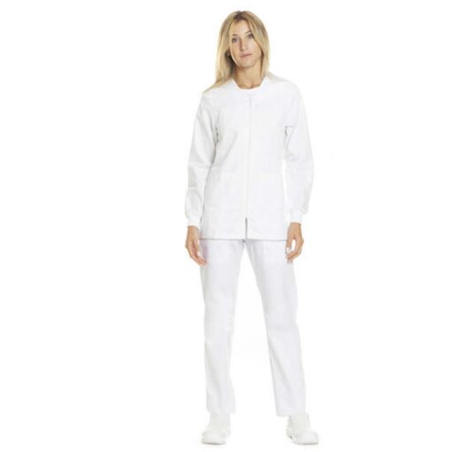 Casacca unisex con zip - immagine 4