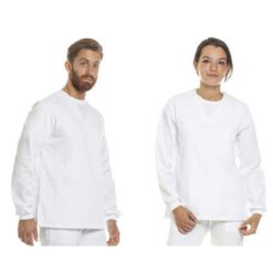 Casacca unisex M/Lunga collo a V