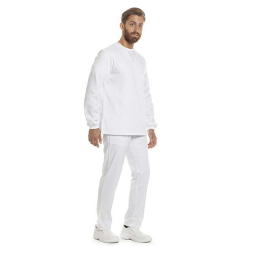 Casacca unisex M/Lunga collo a V - immagine 4
