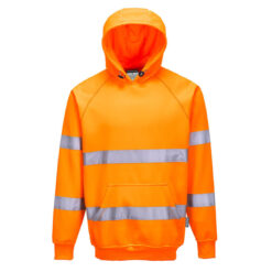 Felpa Basic Hi-Vis Full Zip & Cappuccio
