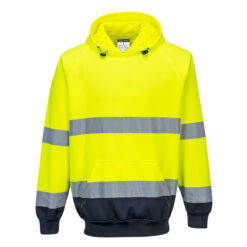 Felpa Bicolor HI-Vis con Cappuccio