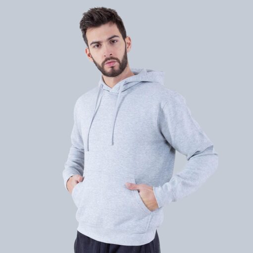 Felpa Basic Con Cappuccio - immagine 3