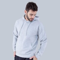 Felpa Basic Con Cappuccio