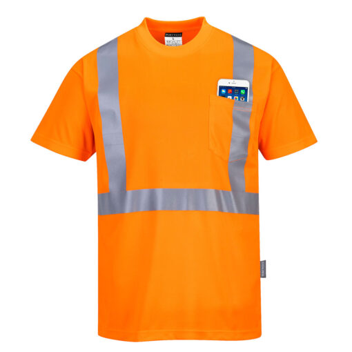 T-shirt Basic hi-Vis M/Corta - immagine 2