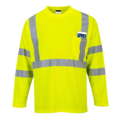 T-shirt Basic Hi-Vis M/Lunga