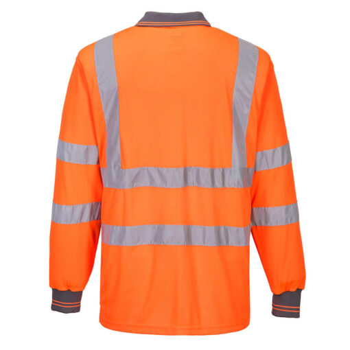 Polo Basic Hi-Vis M/Lunga - immagine 3