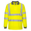 Polo Basic Hi-Vis M/Lunga