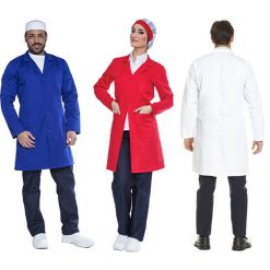 Camice BASIC in tessuto leggero