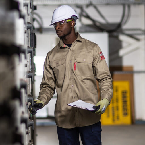 Camicia Invernale ignifuga e Antistatica