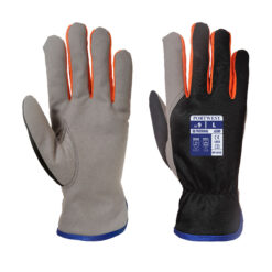 Guanti Wintershield Nero/Arancione