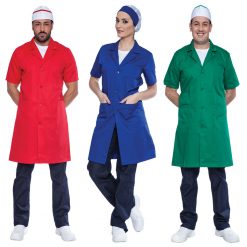 Camice BASIC in tessuto leggero M/corta