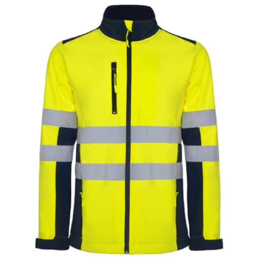 Soft shell bicolore alta visibilità - immagine 4