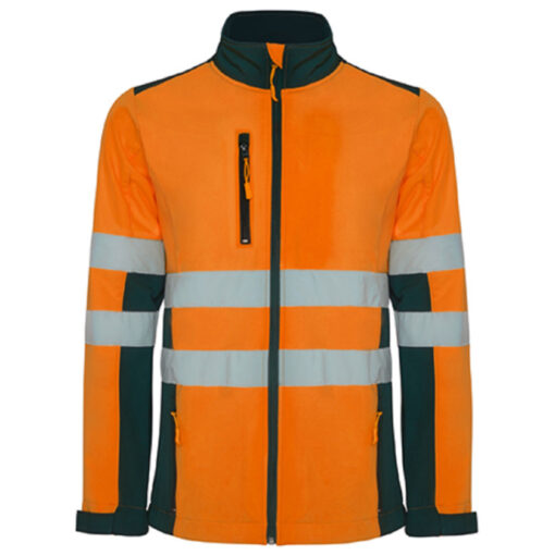Soft shell bicolore alta visibilità - immagine 6