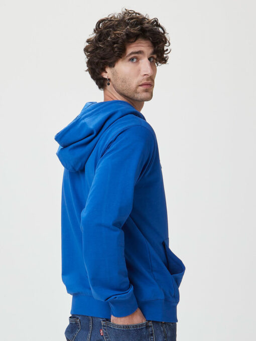 Felpa Basic Full Zip & Cappuccio French Terry - immagine 3